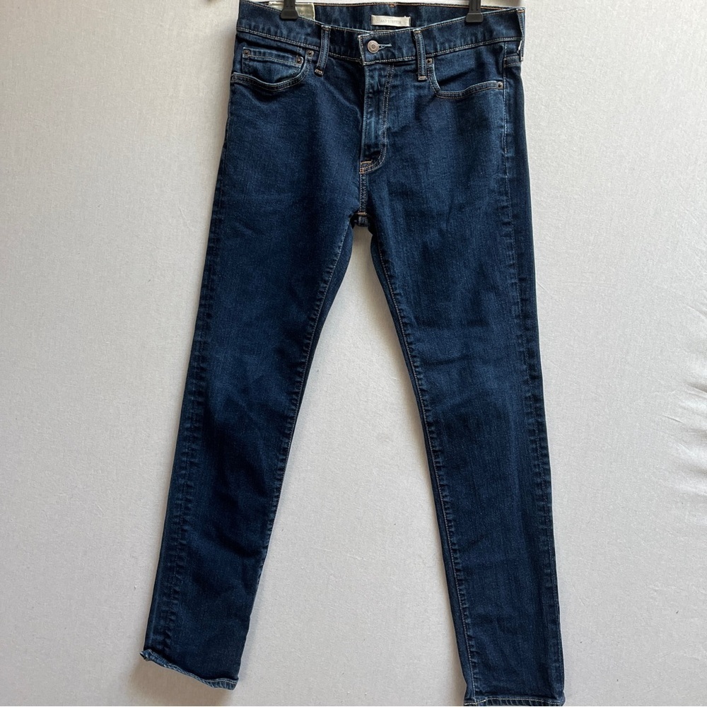 Abercrombie & Fitch Skinny Stretch Jeans Dark Blue Denim Size 32